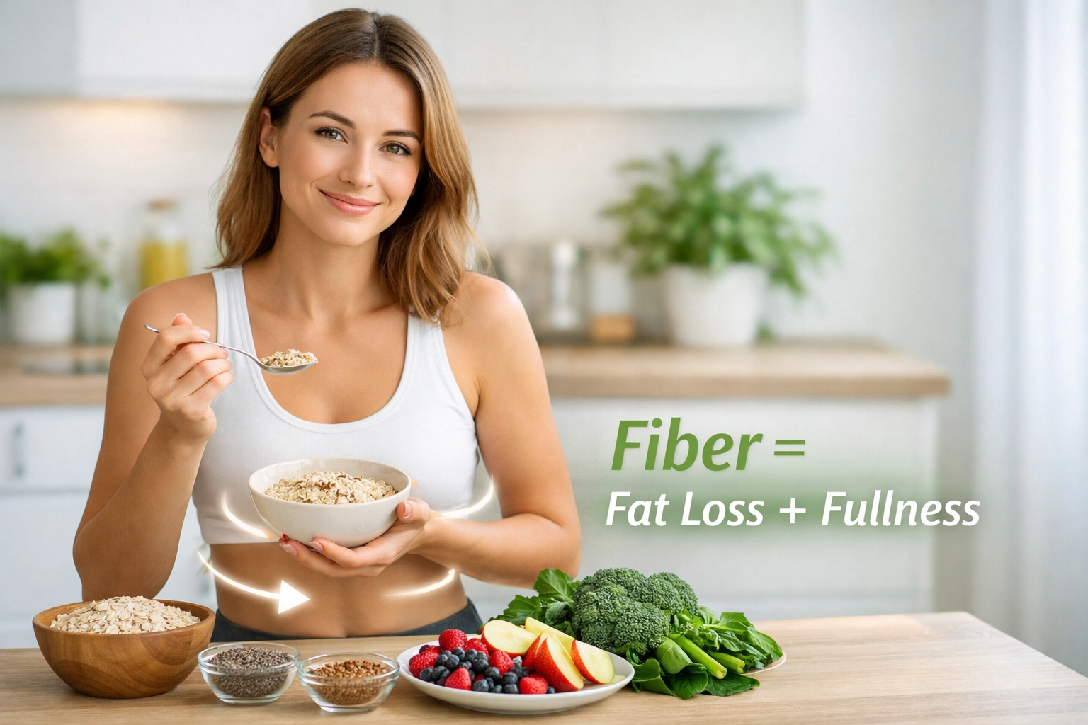 How fiber helps burn fat naturally with high fiber foods