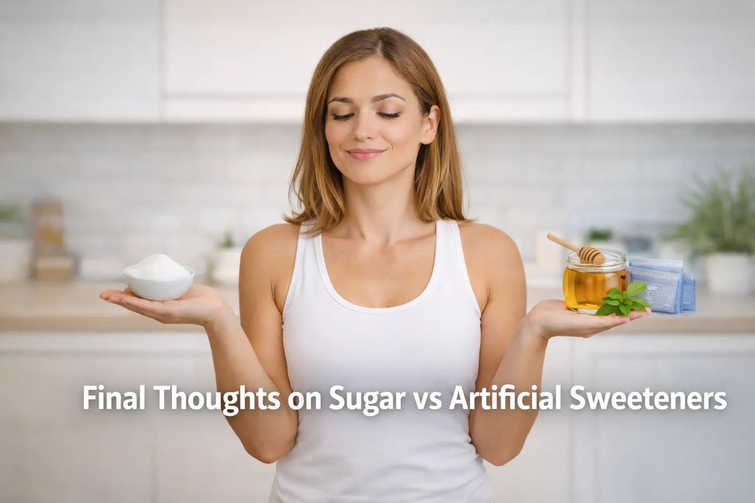 Final thoughts on sugar vs artificial sweeteners for weight loss