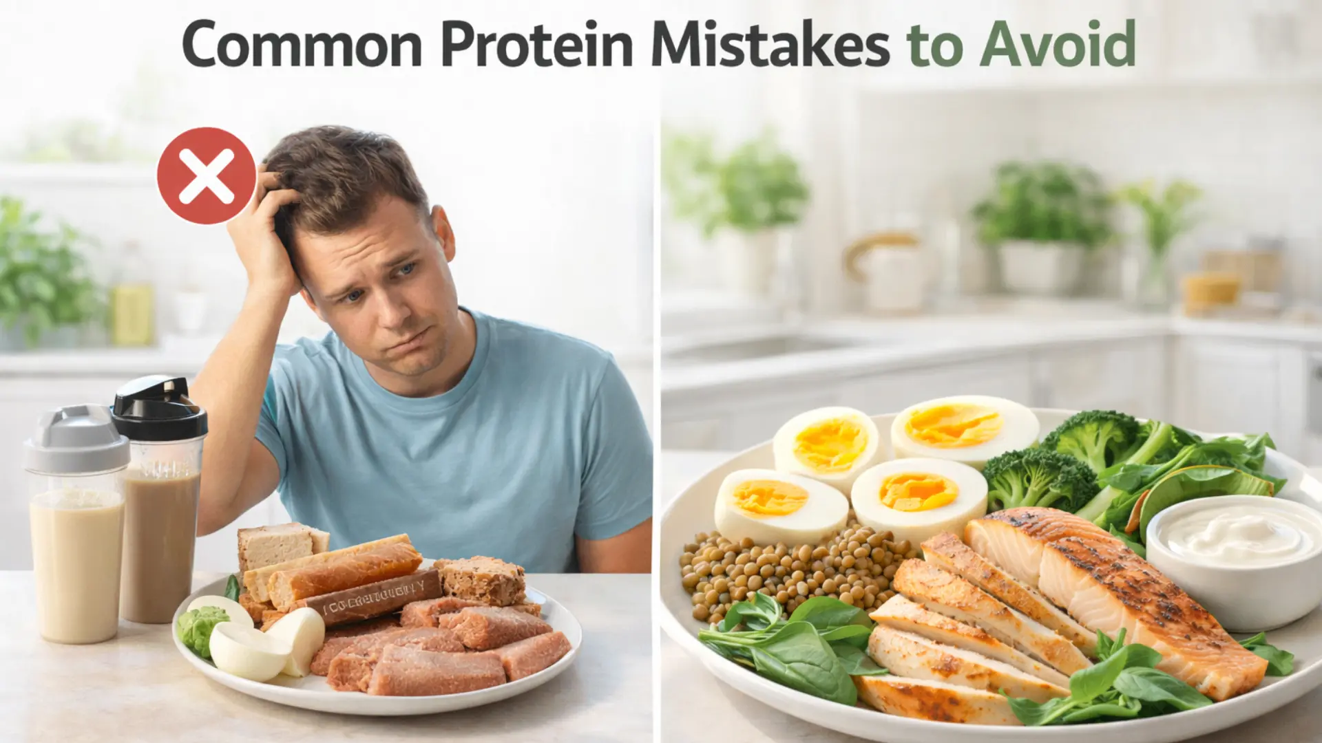 Common protein mistakes to avoid during weight loss