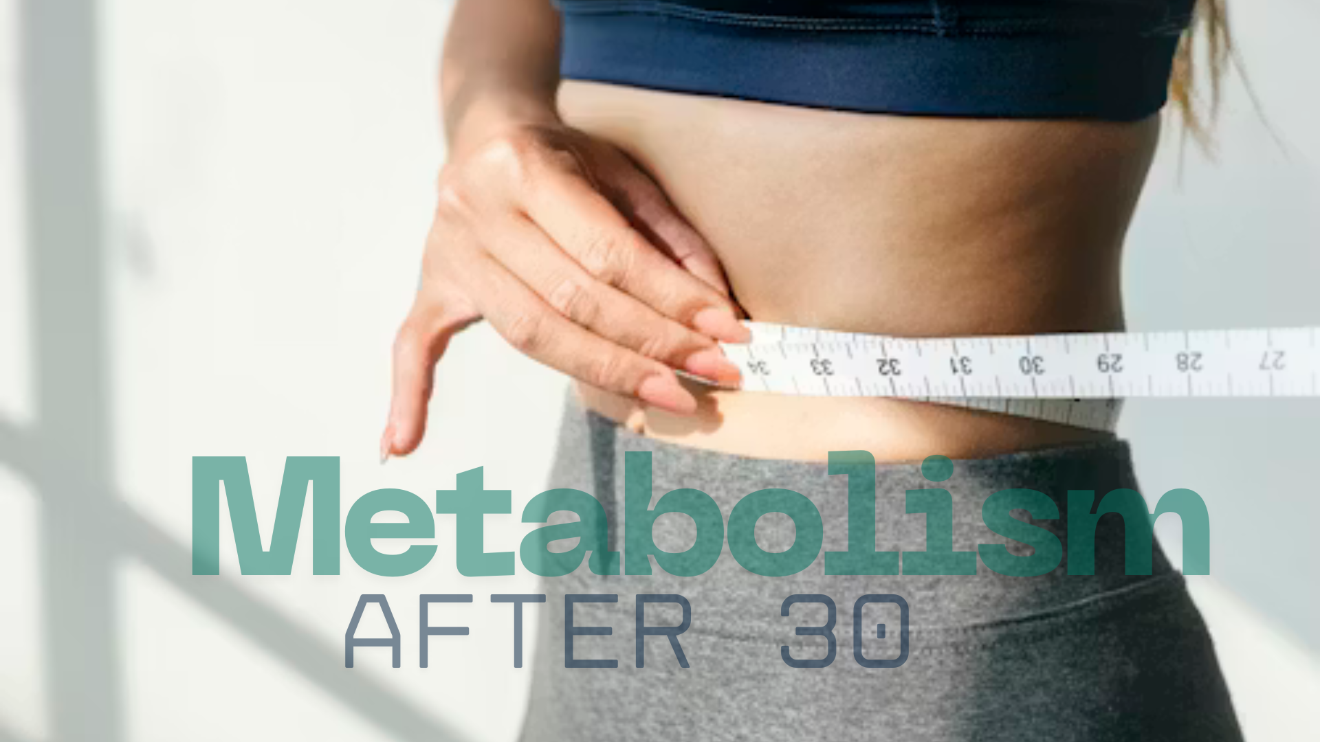 Woman doing strength training with dumbbells to boost Metabolism After 30 and burn fat naturally.