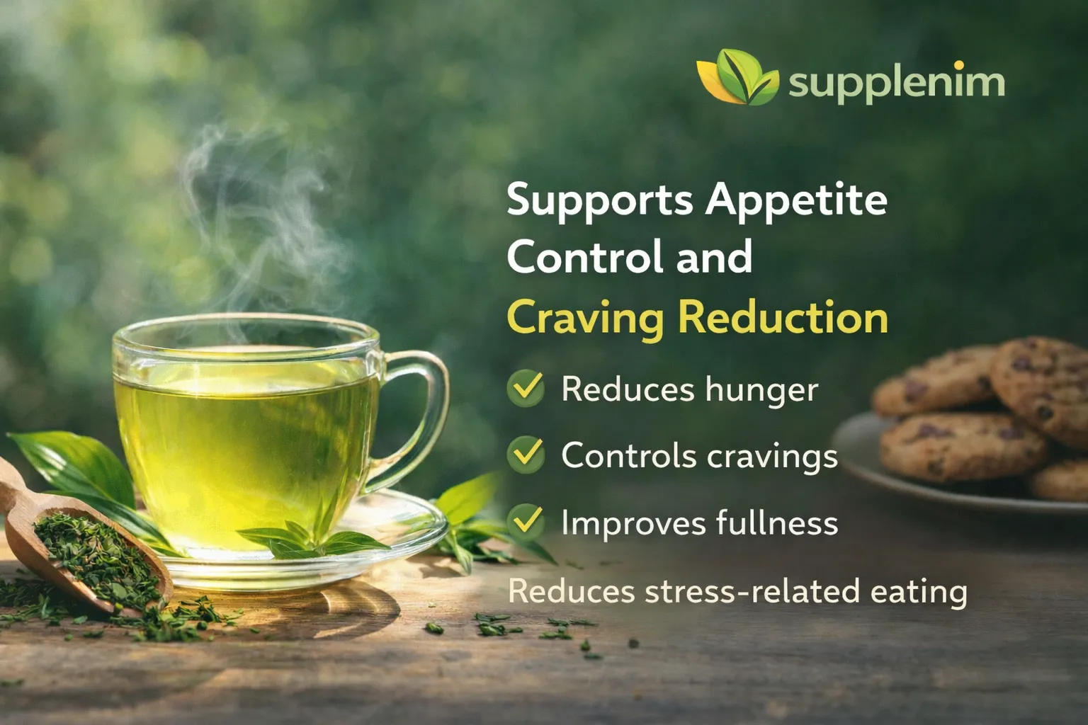 Supports Appetite Control and Craving Reduction