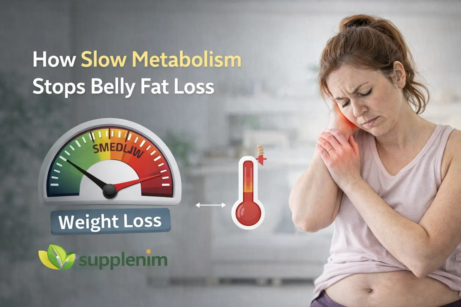 How Slow Metabolism Stops Belly Fat Loss