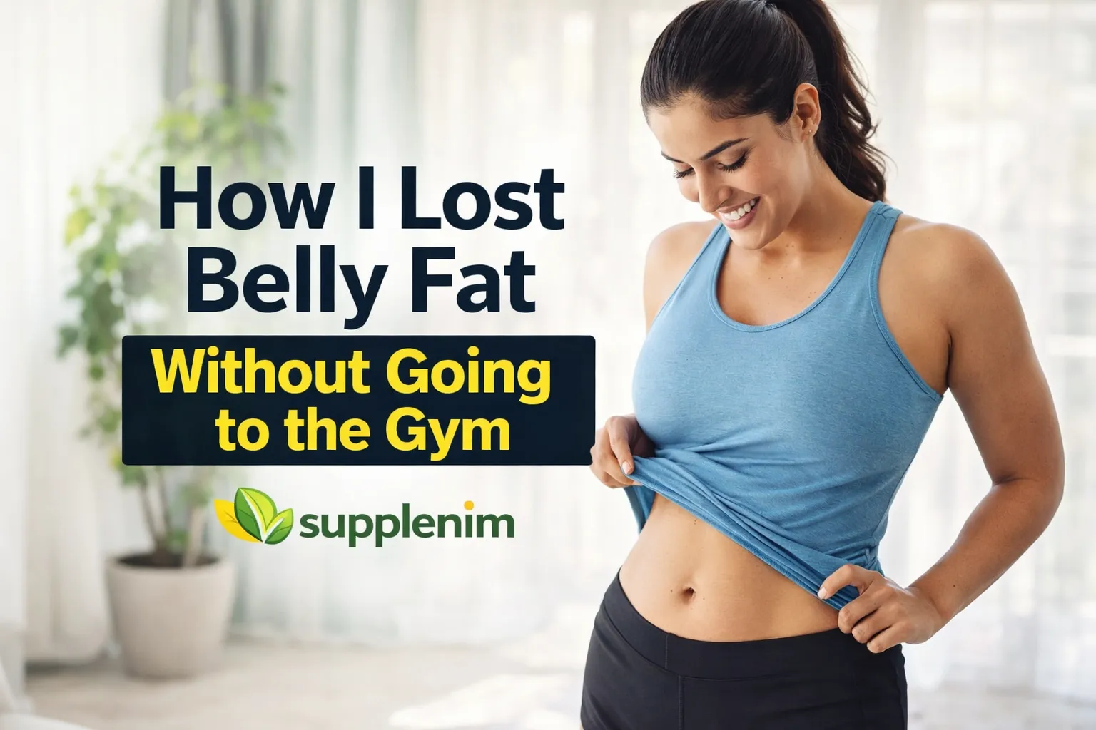 How I Lost Belly Fat Without Gym in 30 Days