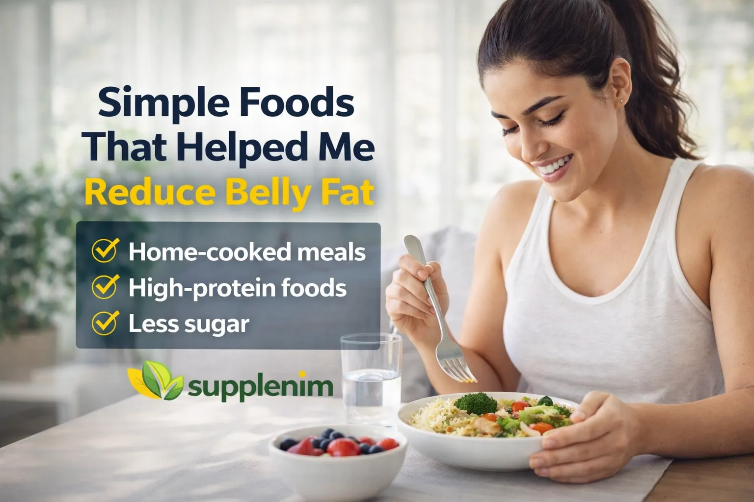 Simple Foods That Helped Me Reduce Belly Fat