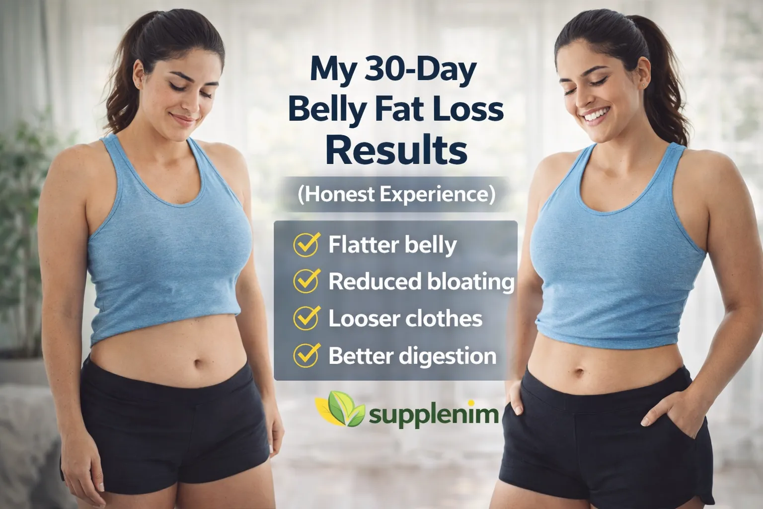 My 30-Day Belly Fat Loss Results (Honest Experience)