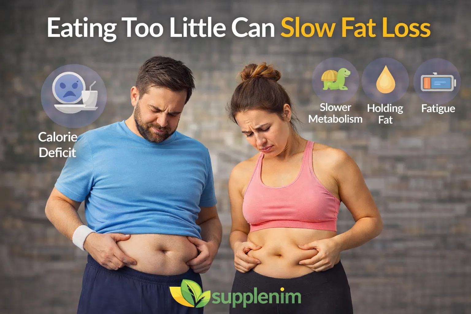 Eating Too Little Can Slow Fat Loss