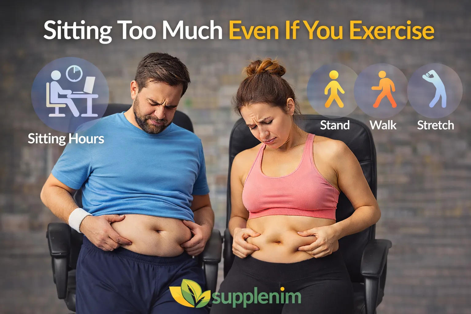 Sitting Too Much Even If You Exercise