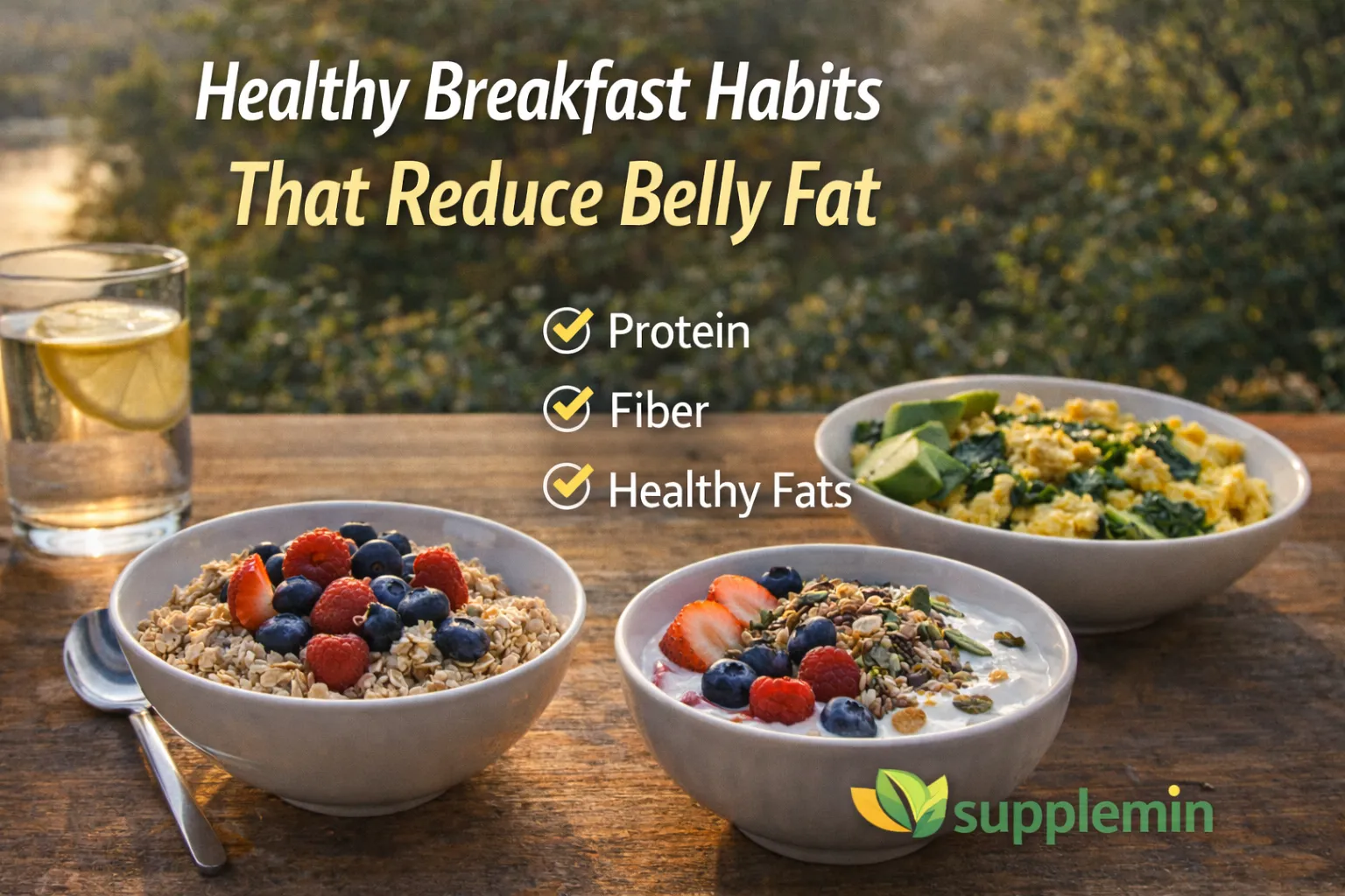 Healthy Breakfast Habits That Reduce Belly Fat