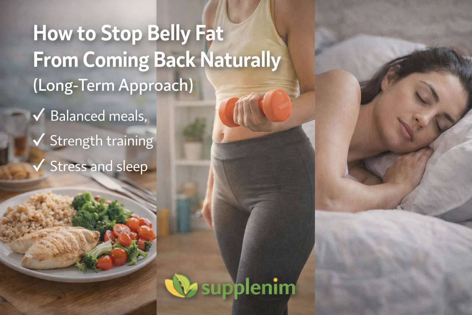 How to Stop Belly Fat From Coming Back Naturally (Long-Term Approach)