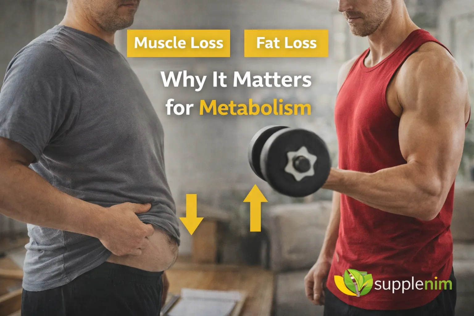 Muscle Loss vs Fat Loss Why It Matters for Metabolism