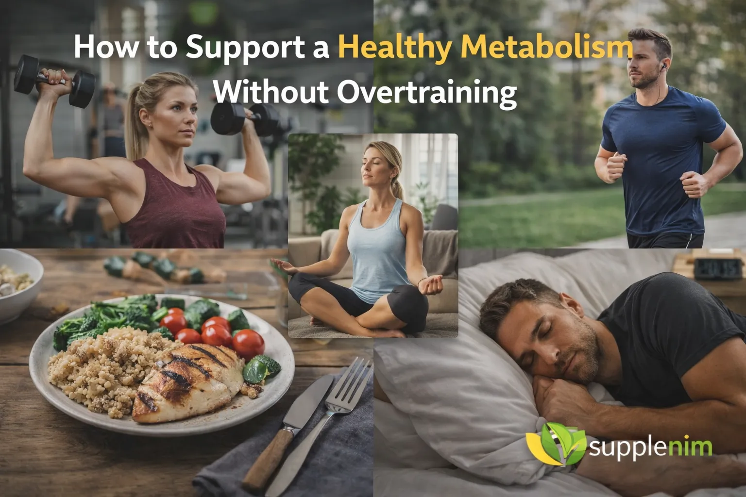 How to Support a Healthy Metabolism Without Overtraining