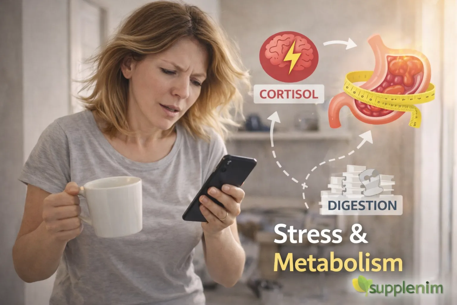Rushing Mornings and Chronic Stress The Silent Metabolism Blocker