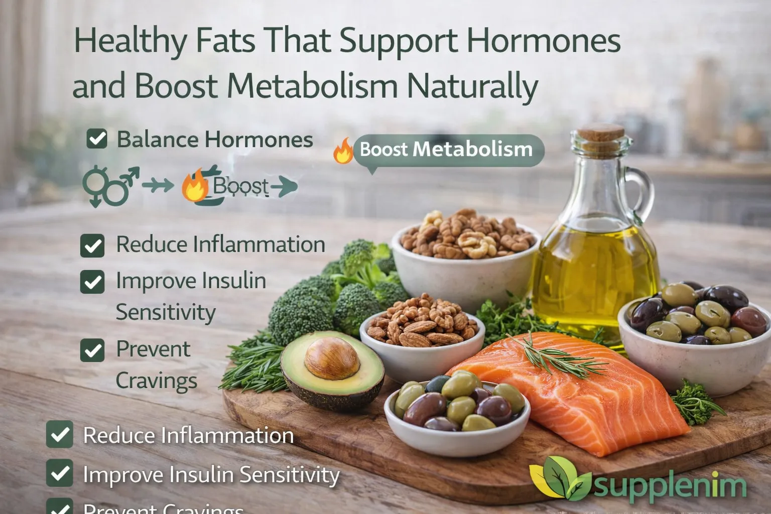 Healthy Fats That Support Hormones and Boost Metabolism Naturally