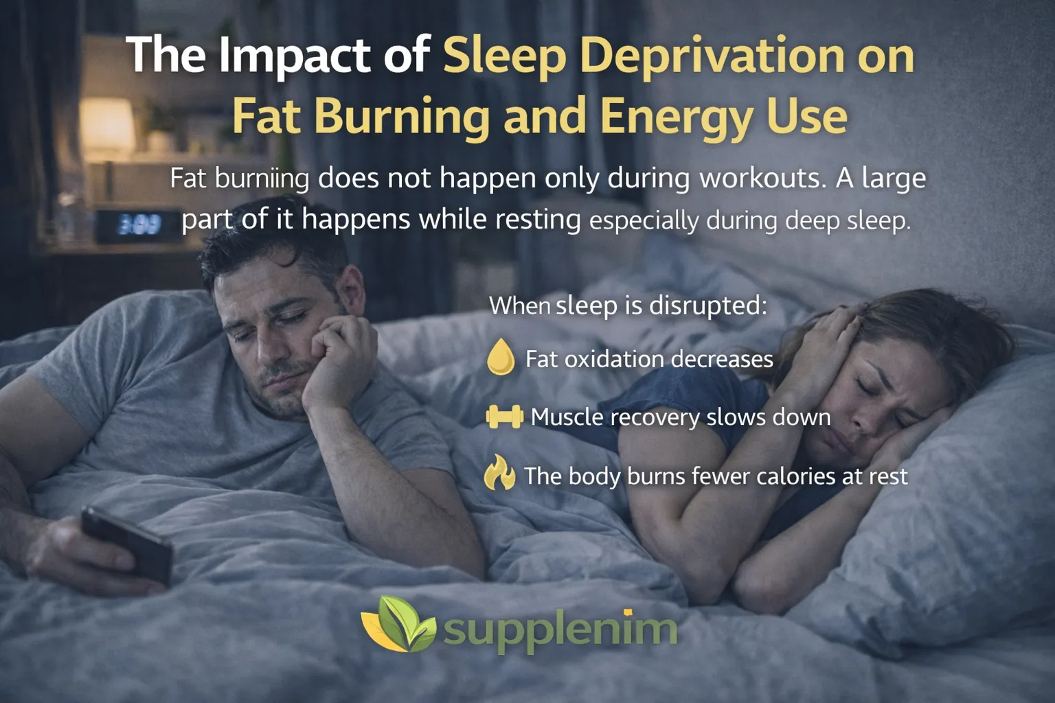 The Impact of Sleep Deprivation on Fat Burning and Energy Use