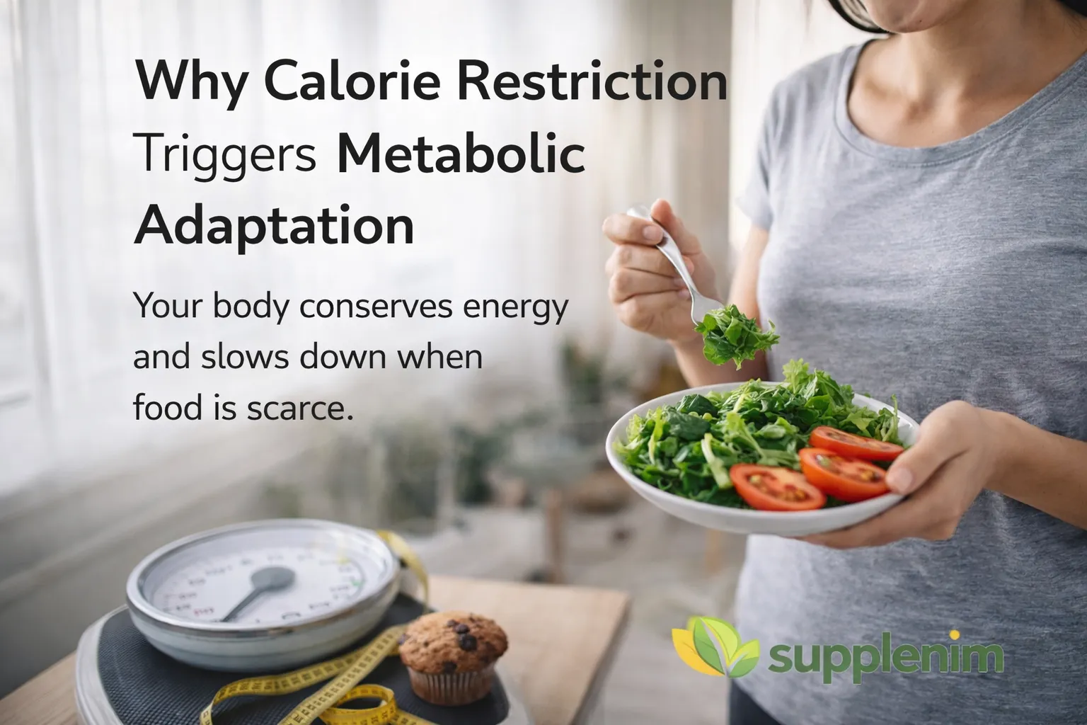 Why Calorie Restriction Triggers Metabolic Adaptation
