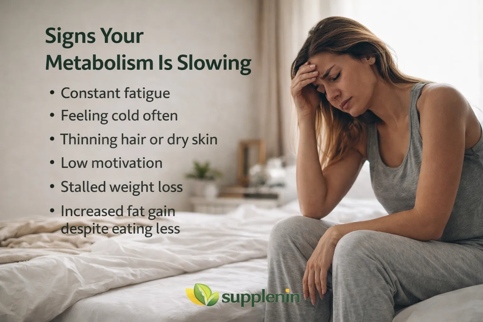 Signs Your Metabolism Is Slowing From Dieting and Poor Sleep