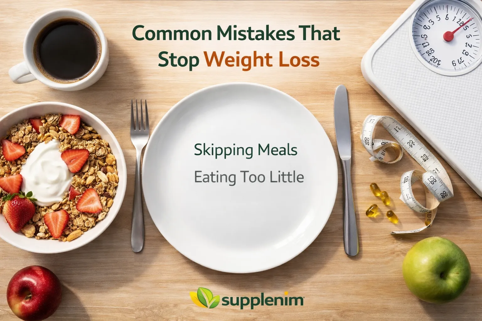 Common Mistakes That Stop Weight Loss Without Exercise