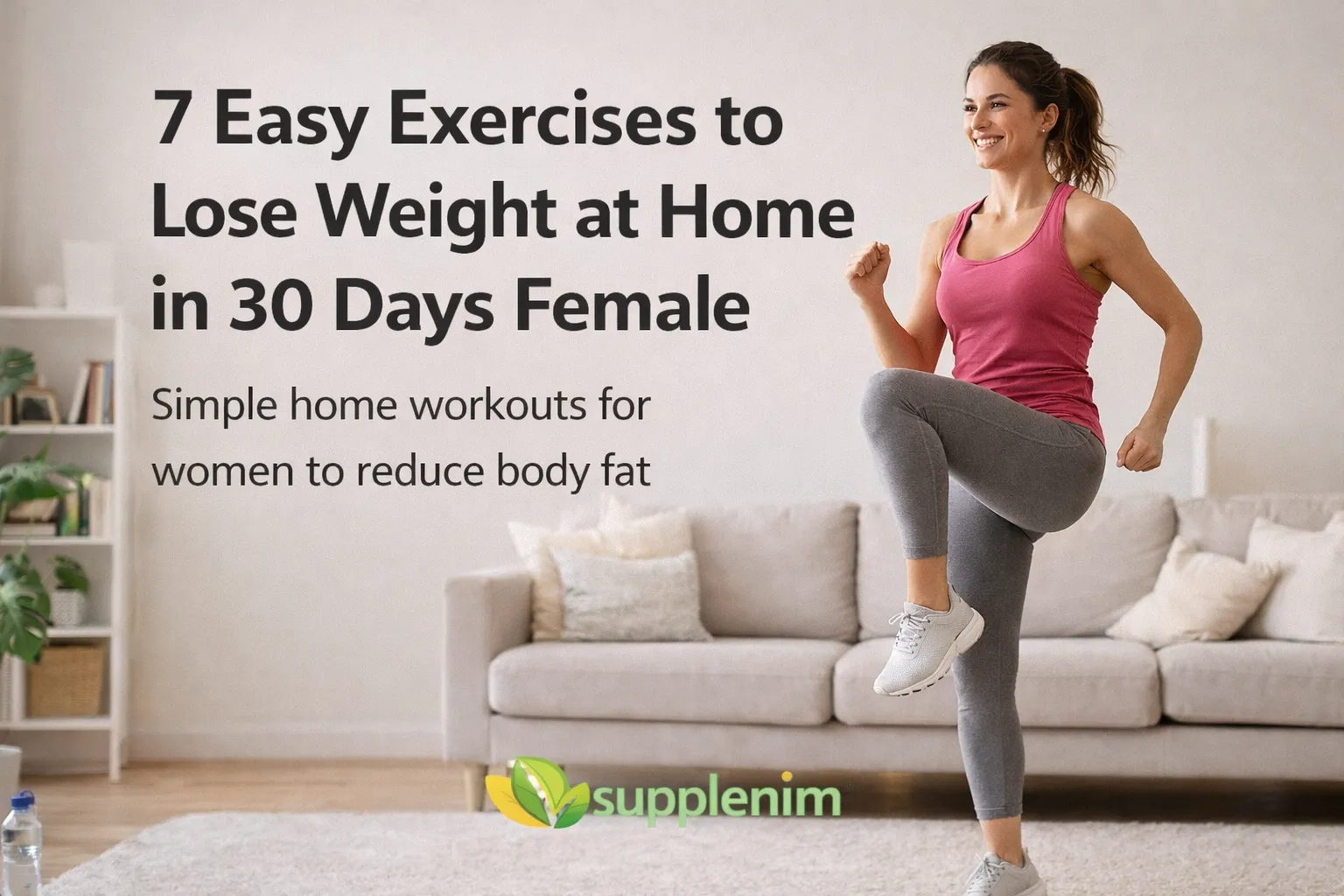 7 Easy Exercises to Lose Weight at Home in 30 Days Female