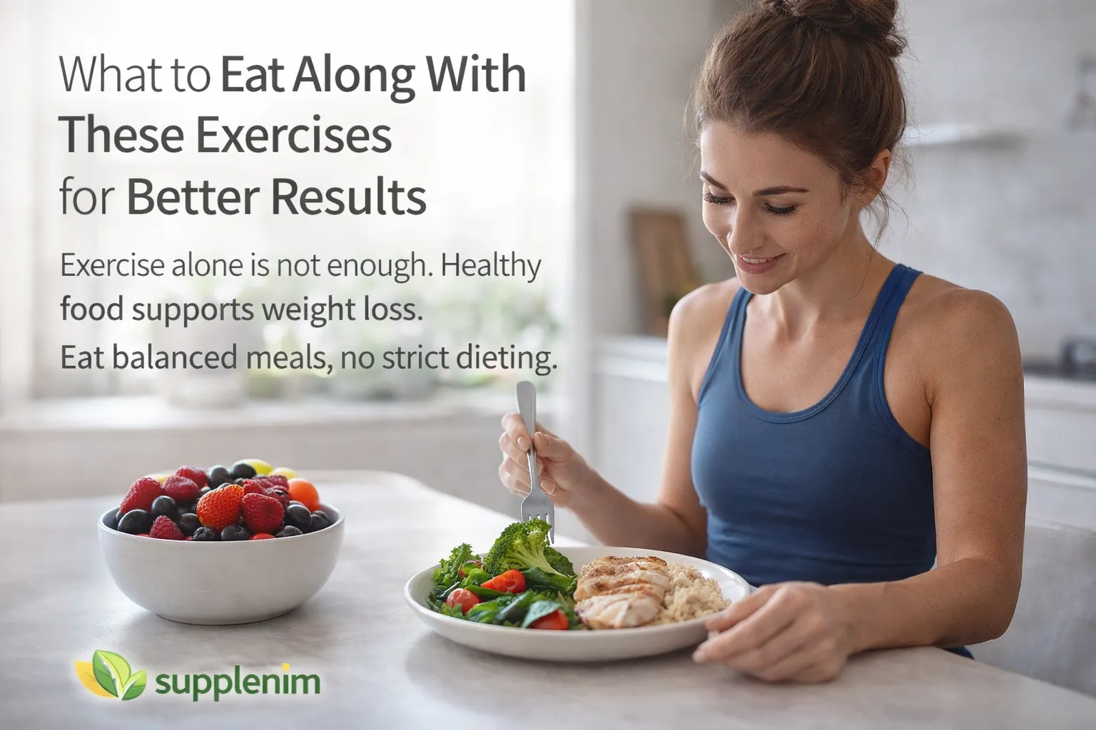 What to Eat Along With These Exercises for Better Results