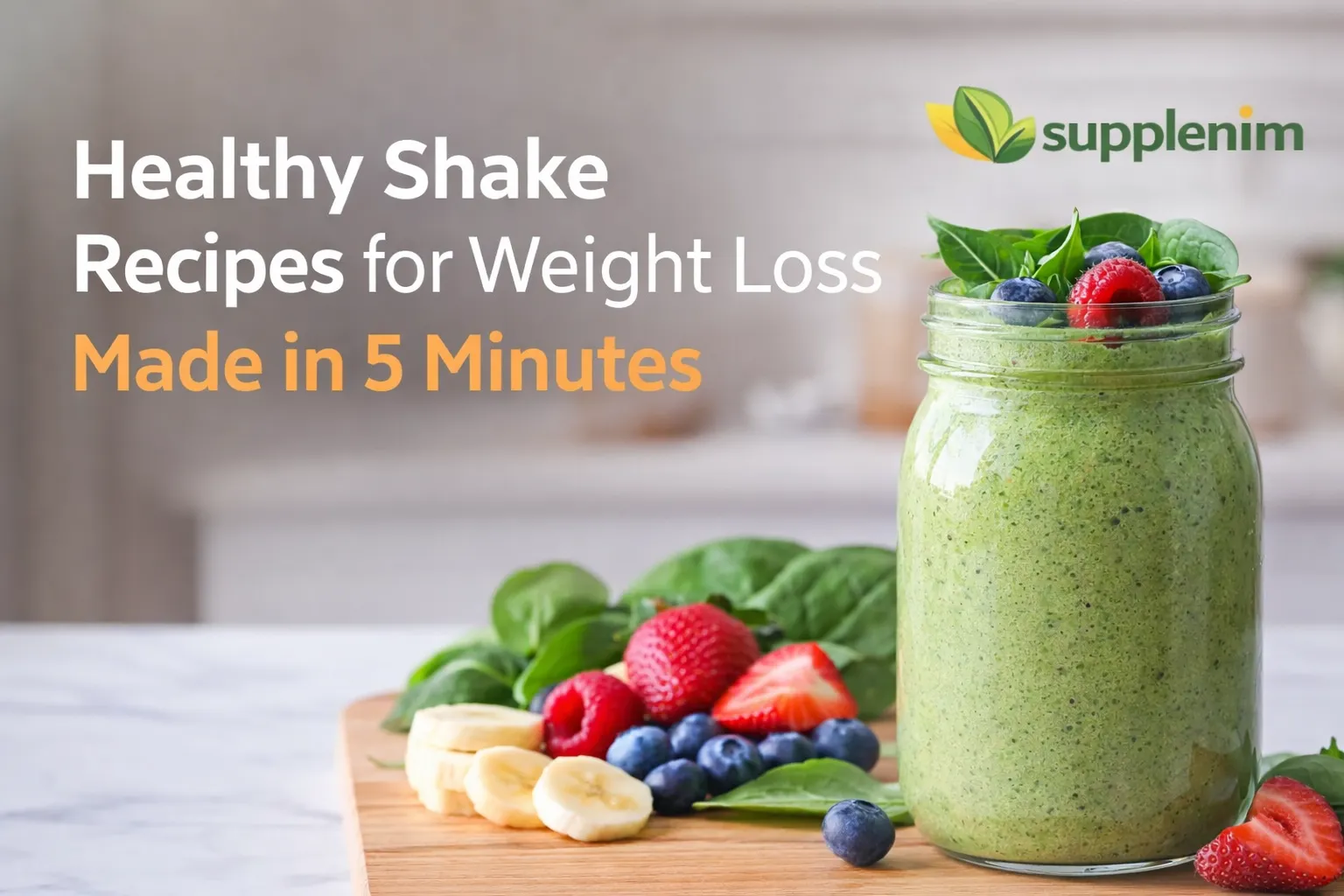 healthy shake recipes for weight loss​
