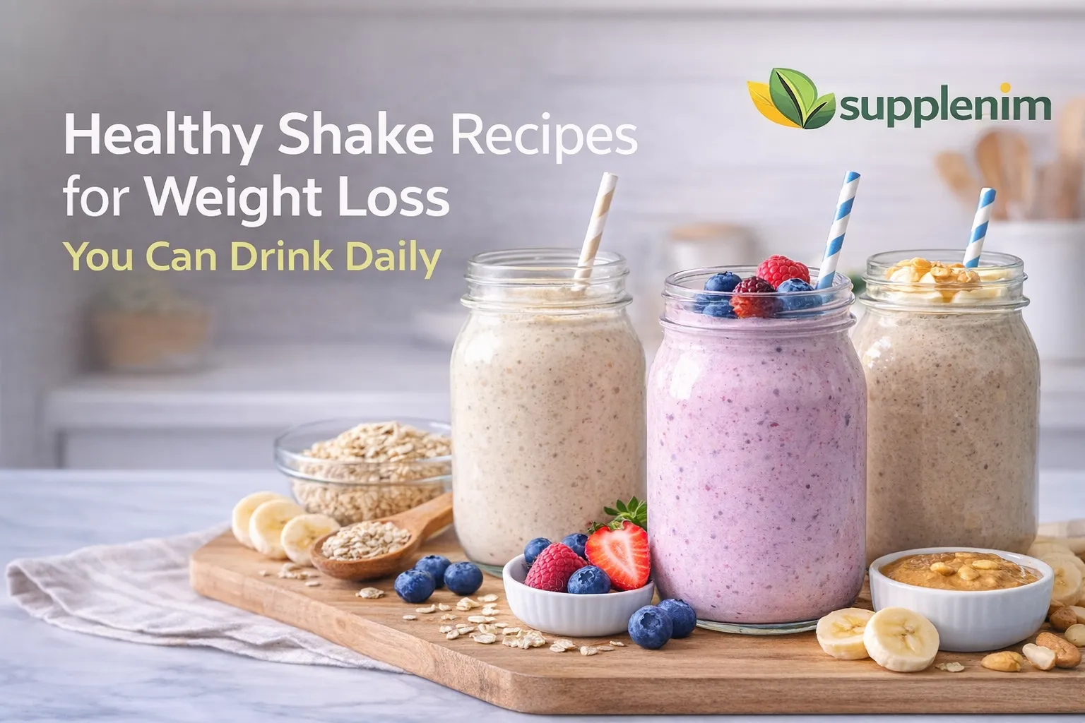 Healthy Shake Recipes for Weight Loss You Can Drink Daily