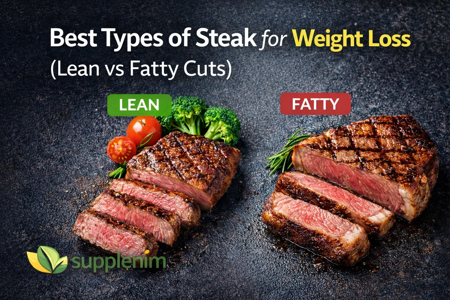 Best Types of Steak for Weight Loss (Lean vs Fatty Cuts)