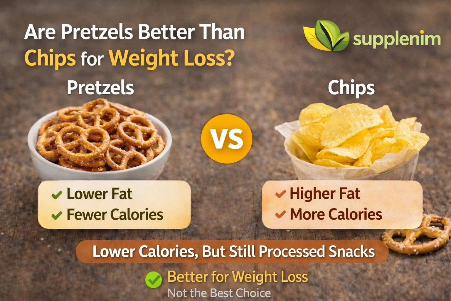 Are Pretzels Better Than Chips for Weight Loss?
