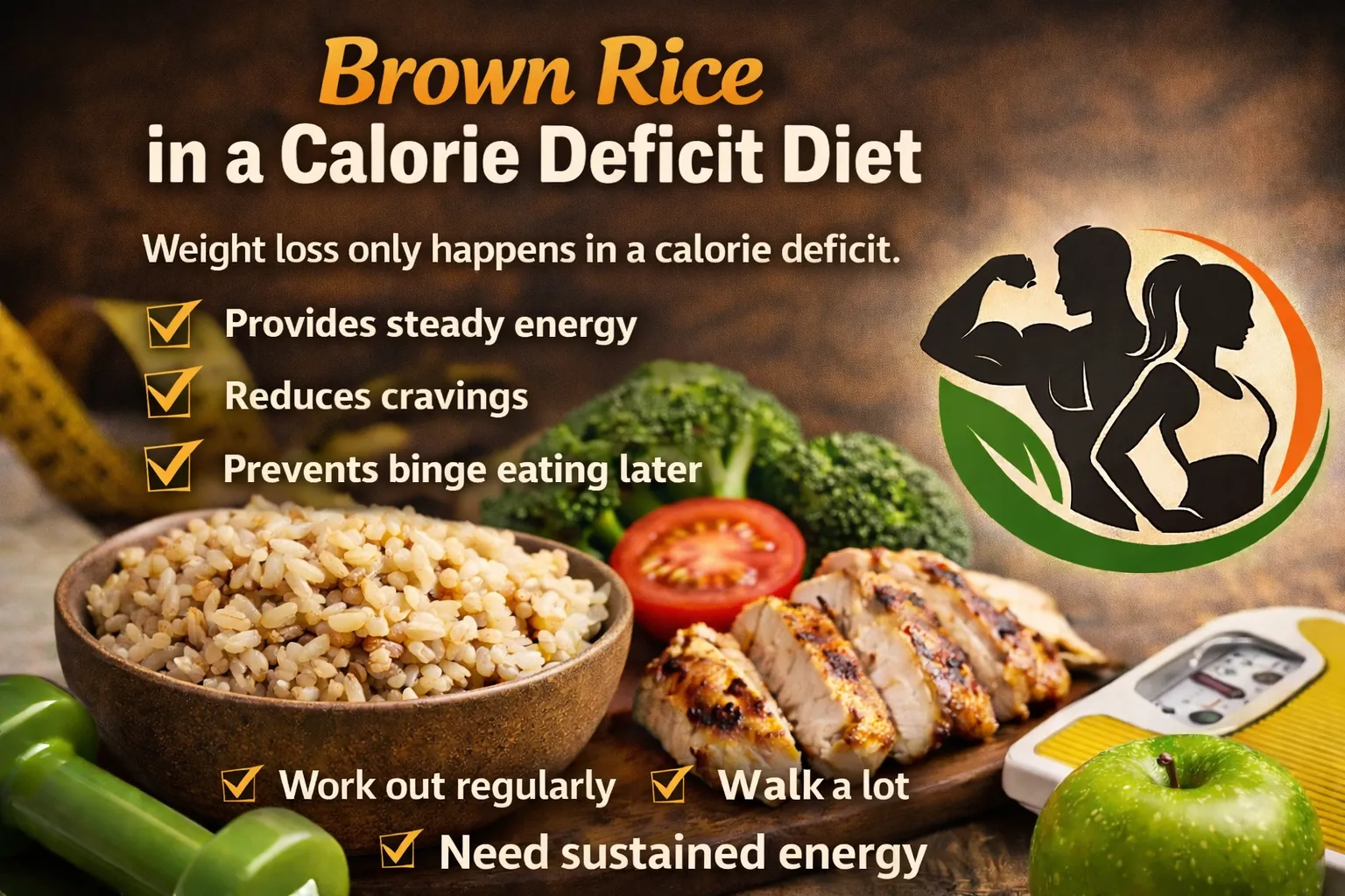 Brown Rice in a Calorie Deficit Diet