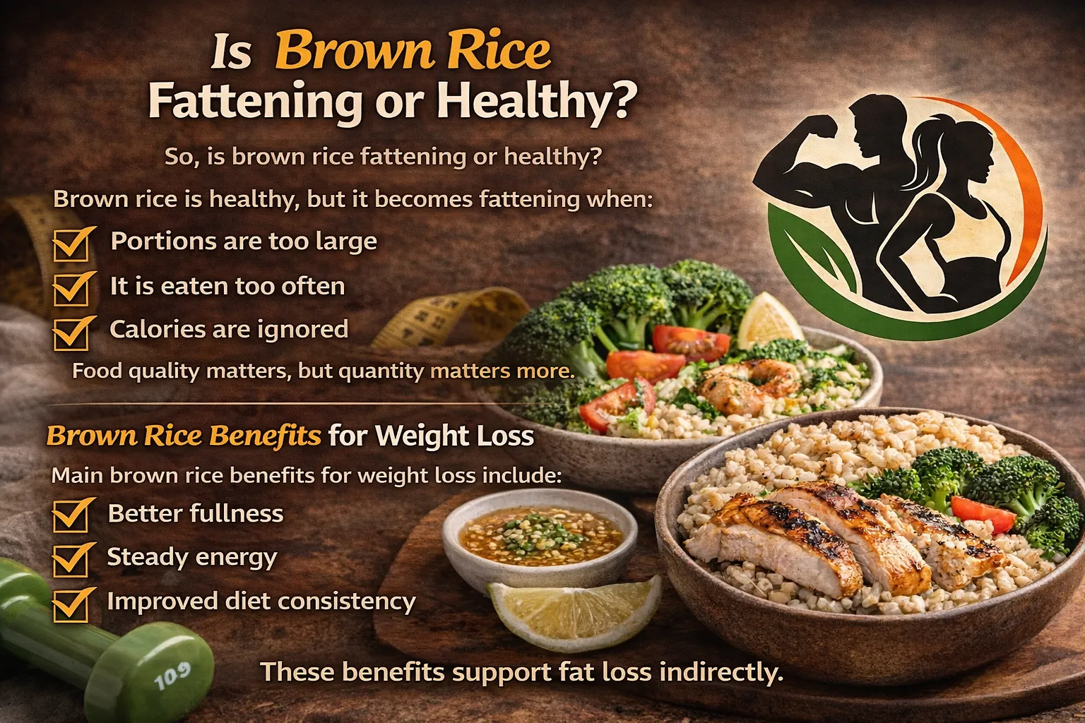 Is Brown Rice Fattening or Healthy?