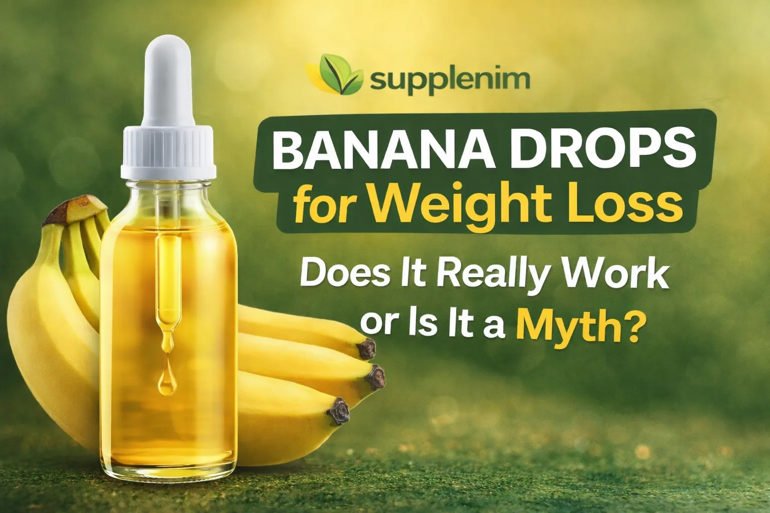 banana drops for weight loss