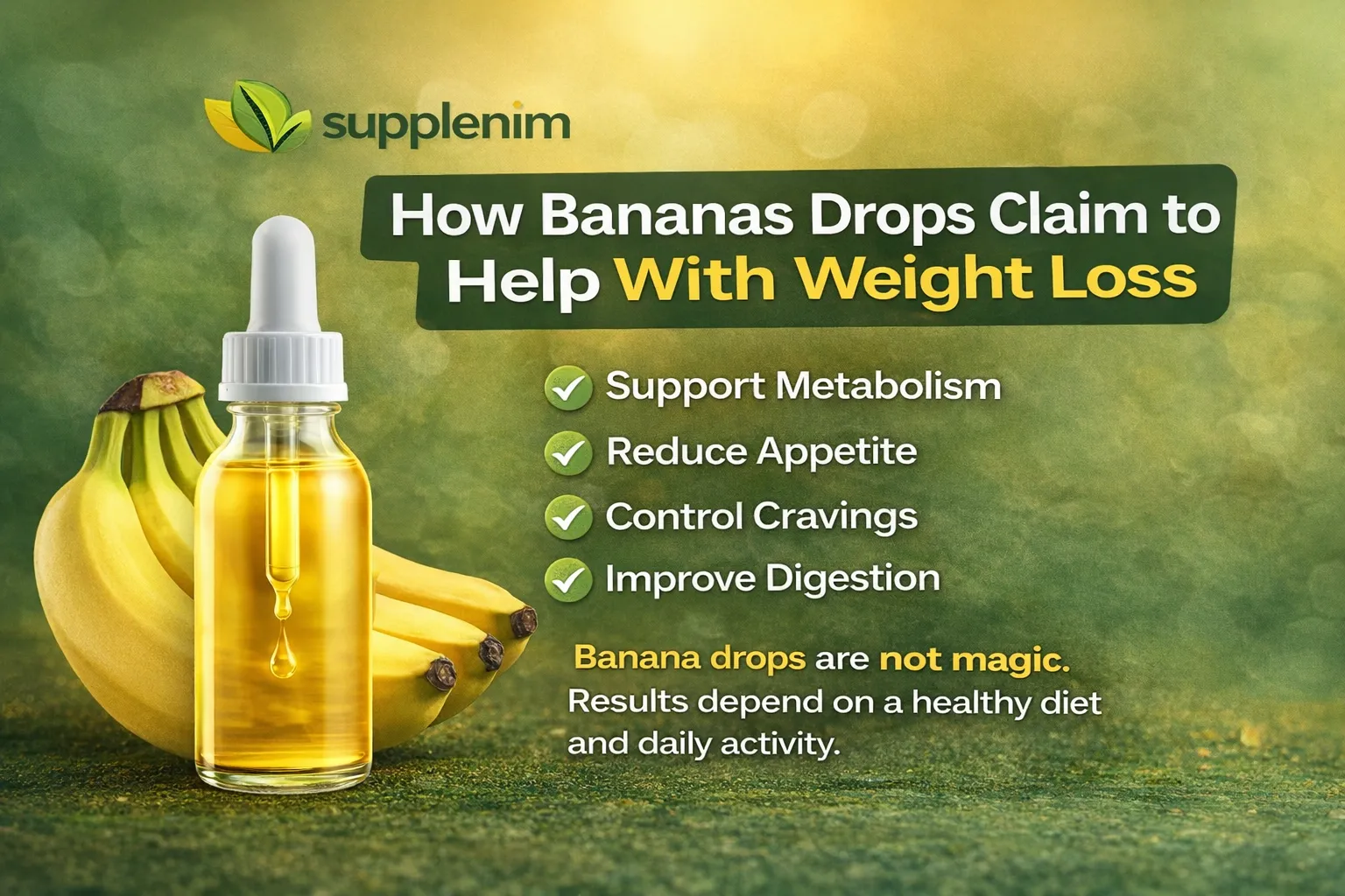 How Banana Drops Claim to Help With Weight Loss