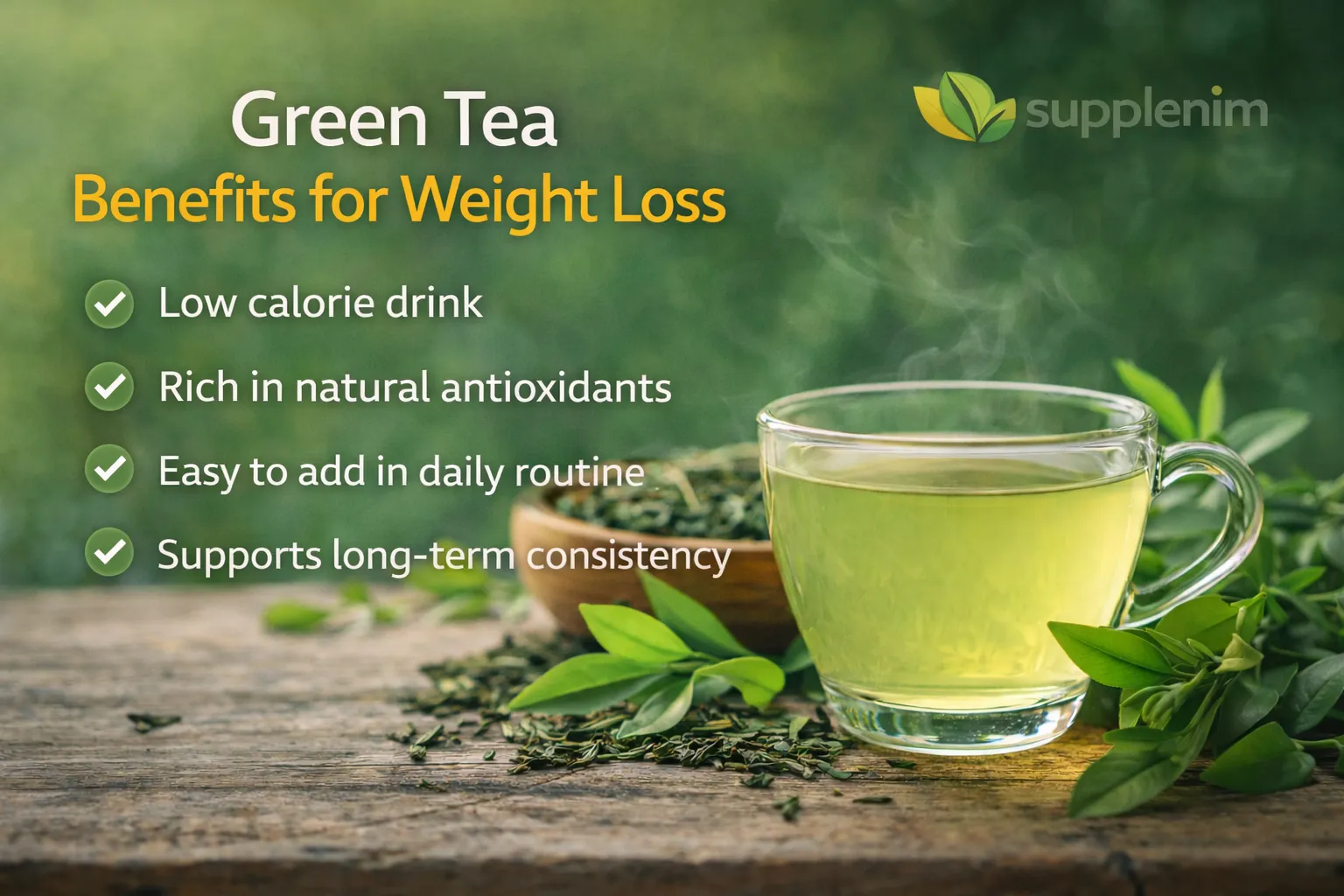 Green Tea Benefits for Weight Loss