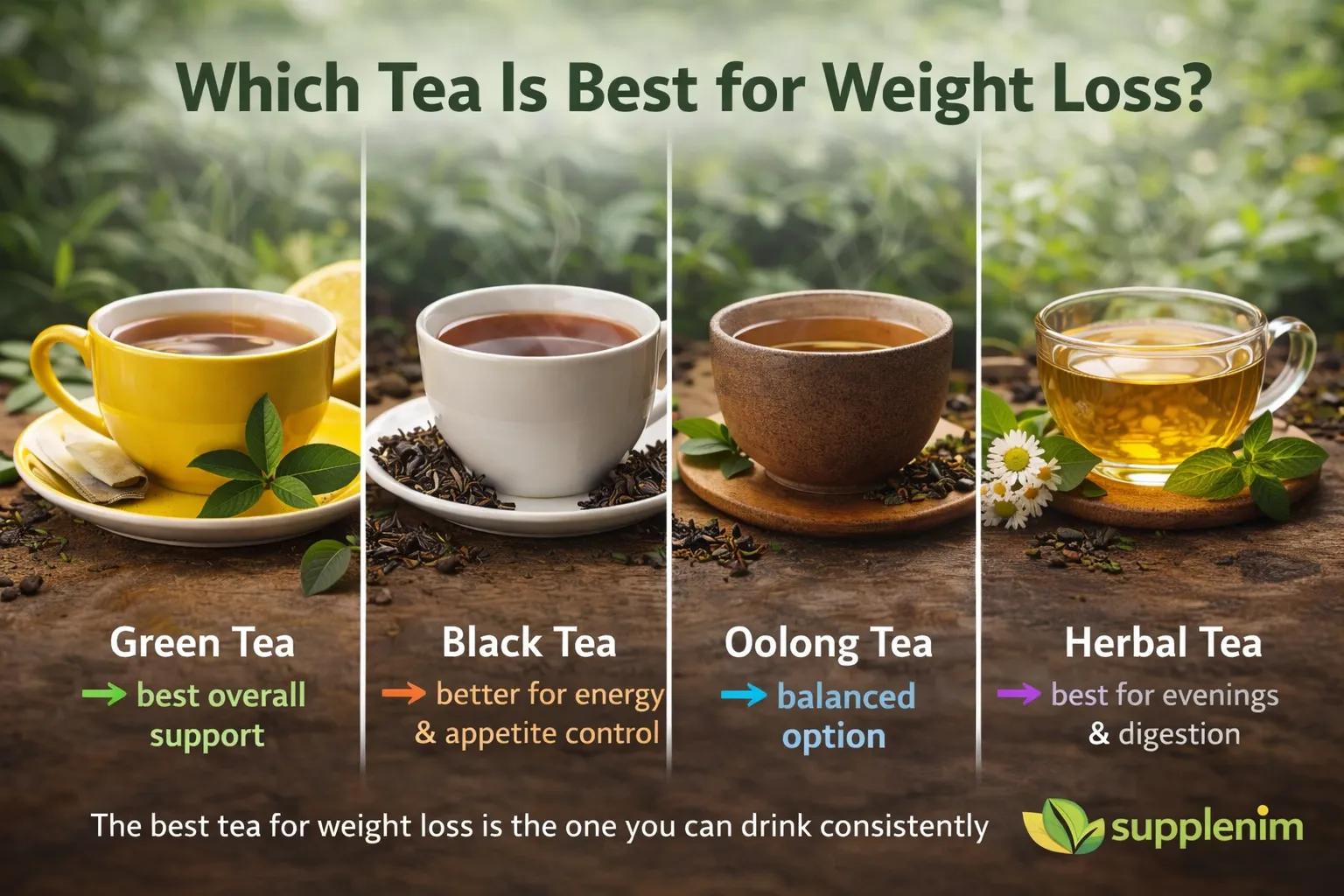 Which Tea Is Best for Weight Loss?