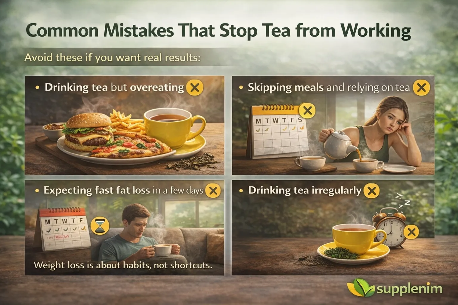 Common Mistakes That Stop Tea from Working