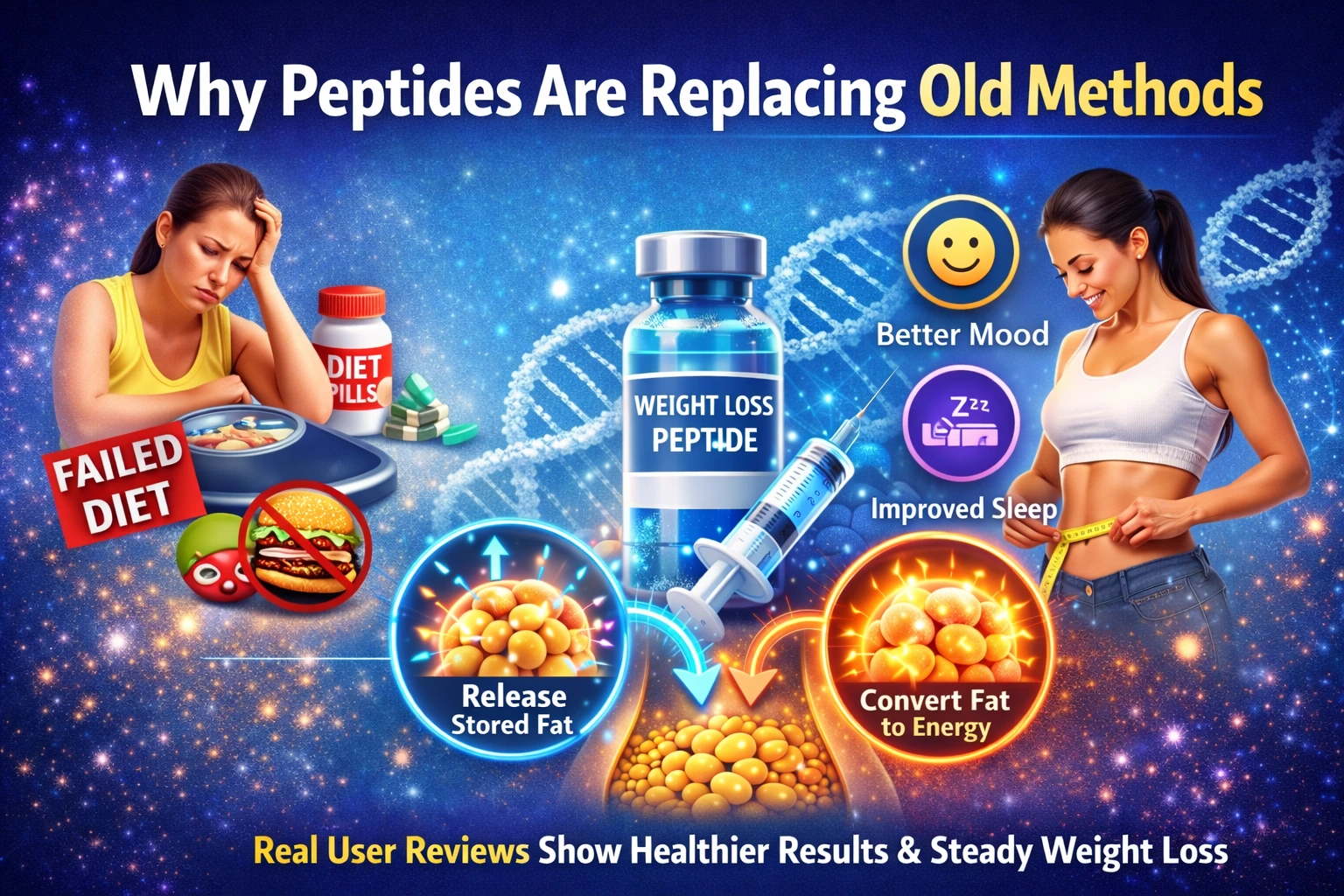 Peptides vs old weight loss methods