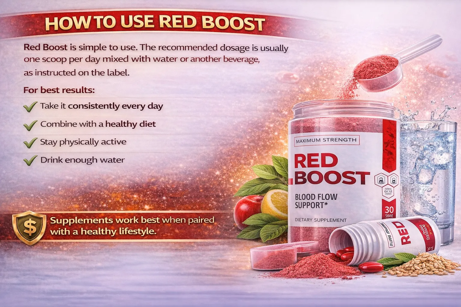 How to Use Red Boost