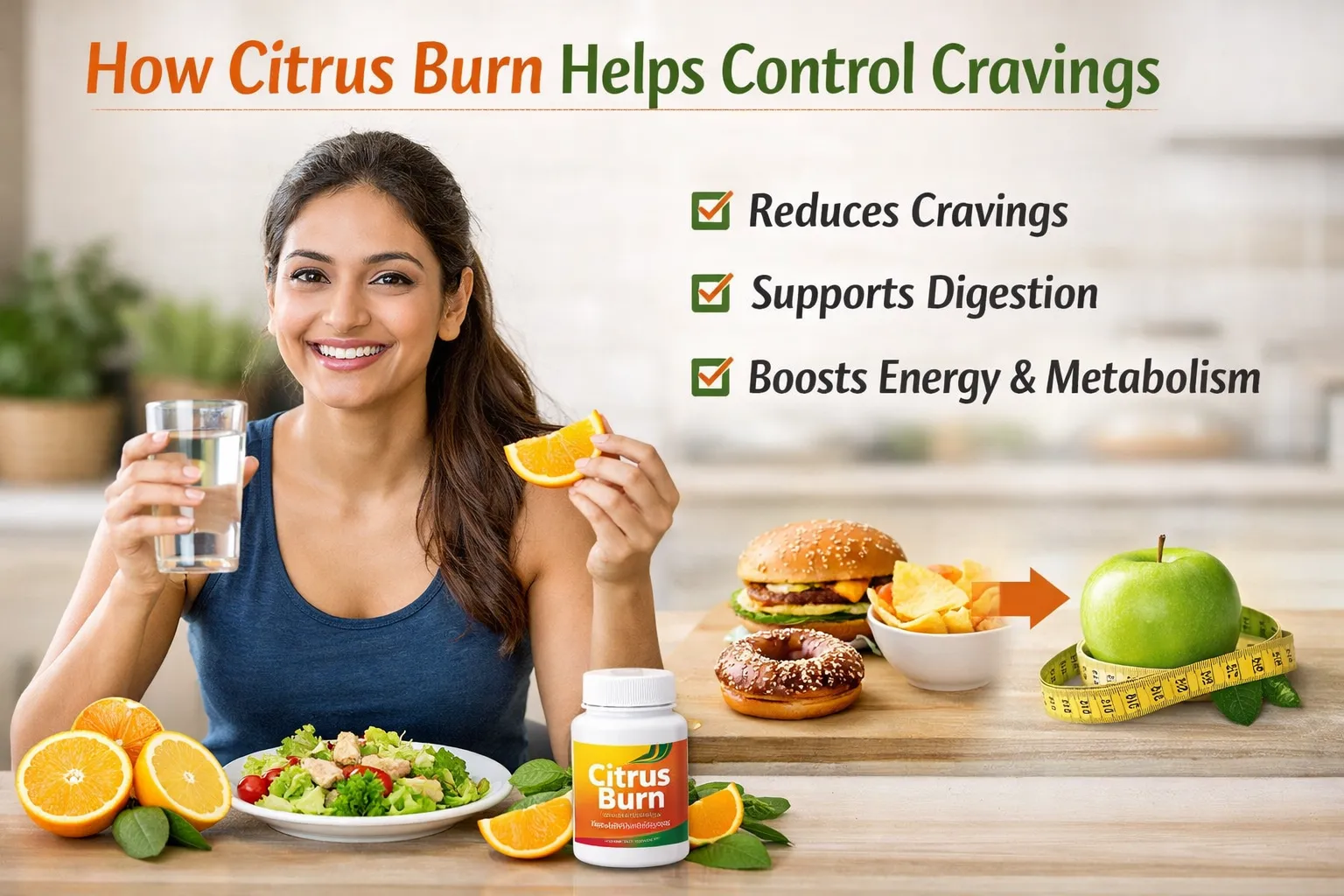 How Citrus Burn Helps Control Cravings